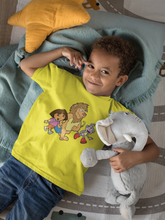 Load image into Gallery viewer, Cute Cartoon Half Sleeves T-Shirt for Boy-KidsFashionVilla
