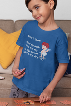 Load image into Gallery viewer, After A Bath Poem Half Sleeves T-Shirt for Boy-KidsFashionVilla
