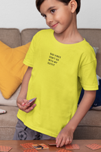 Load image into Gallery viewer, Bad Vibes Minimals Half Sleeves T-Shirt for Boy-KidsFashionVilla
