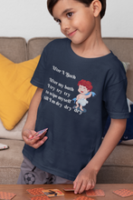 Load image into Gallery viewer, After A Bath Poem Half Sleeves T-Shirt for Boy-KidsFashionVilla
