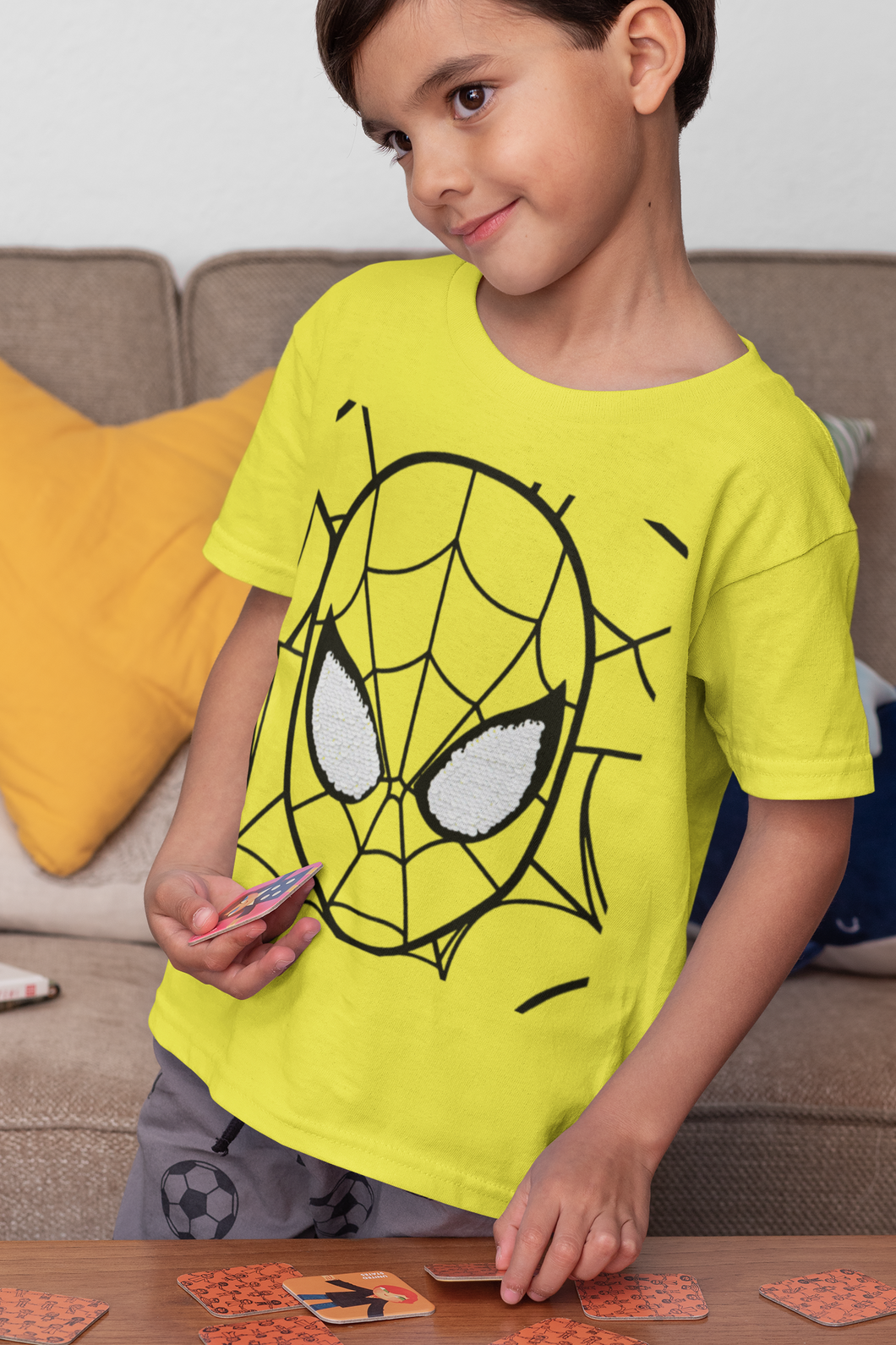 Famous Cartoon Half Sleeves T-Shirt for Boy-KidsFashionVilla