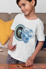 Load image into Gallery viewer, Aries Zodiac Sign Half Sleeves T-Shirt for Boy-KidsFashionVilla
