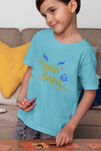Load image into Gallery viewer, Santa Baby Christmas Half Sleeves T-Shirt for Boy-KidsFashionVilla
