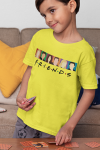 F.R.I.E.N.D.S Friends Web Series Half Sleeves T-Shirt for Boy-KidsFashionVilla