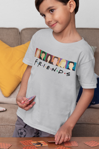 F.R.I.E.N.D.S Friends Web Series Half Sleeves T-Shirt for Boy-KidsFashionVilla