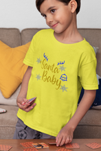 Load image into Gallery viewer, Santa Baby Christmas Half Sleeves T-Shirt for Boy-KidsFashionVilla
