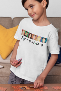 F.R.I.E.N.D.S Friends Web Series Half Sleeves T-Shirt for Boy-KidsFashionVilla