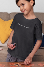 Load image into Gallery viewer, Mentally On The beach Minimals Half Sleeves T-Shirt for Boy-KidsFashionVilla
