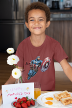 Load image into Gallery viewer, Superhero Half Sleeves T-Shirt for Boy-KidsFashionVilla
