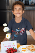 Load image into Gallery viewer, Superhero Half Sleeves T-Shirt for Boy-KidsFashionVilla
