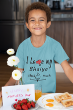 Load image into Gallery viewer, I Love My Bhaiya Half Sleeves T-Shirt for Boy-KidsFashionVilla
