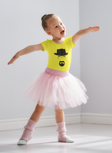 Heisenberg Breaking Bad Web Series Half Sleeves T-Shirt For Girls -KidsFashionVilla