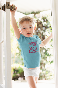 1st Eid Custom Name Half Sleeves T-Shirt for Boy-KidsFashionVilla
