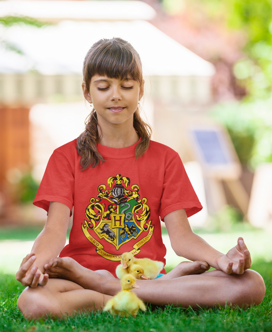 Harry Potter Web Series Half Sleeves T-Shirt For Girls -KidsFashionVilla