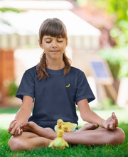 Load image into Gallery viewer, Its Just A Banana Minimals Half Sleeves T-Shirt For Girls -KidsFashionVilla

