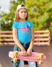 Load image into Gallery viewer, Hello Kitty Half Sleeves T-Shirt For Girls -KidsFashionVilla
