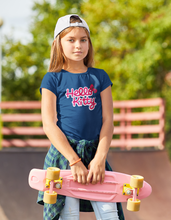 Load image into Gallery viewer, Hello Kitty Half Sleeves T-Shirt For Girls -KidsFashionVilla
