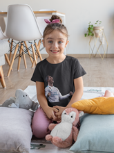 Load image into Gallery viewer, Ronaldo Half Sleeves T-Shirt For Girls -KidsFashionVilla
