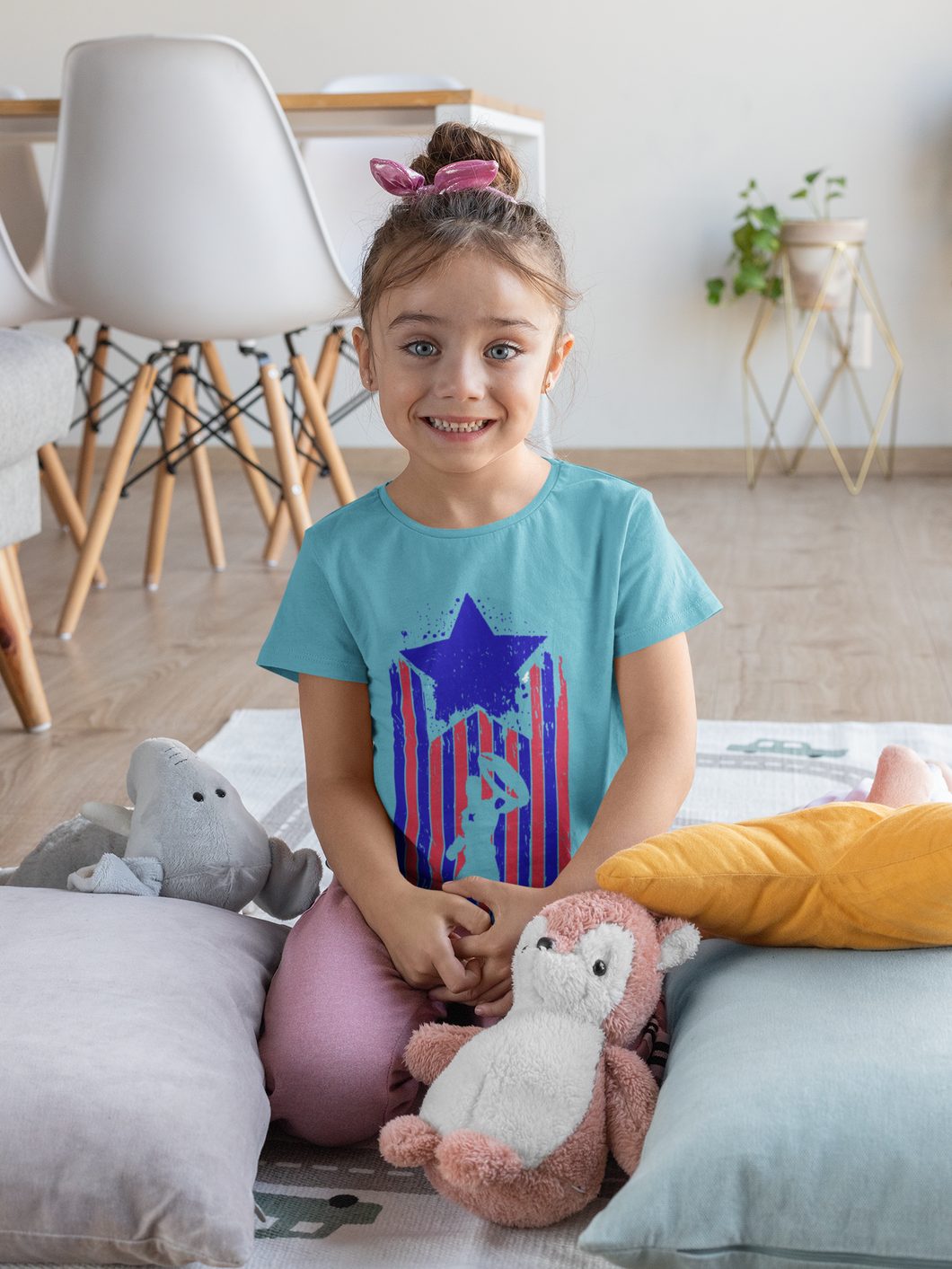 Captain America Web Series Half Sleeves T-Shirt For Girls -KidsFashionVilla