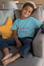 Load image into Gallery viewer, Hustle Baby Half Sleeves T-Shirt for Boy-KidsFashionVilla
