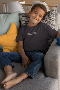 Books Not Gun Minimals Half Sleeves T-Shirt for Boy-KidsFashionVilla
