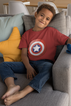 Load image into Gallery viewer, Superhero Half Sleeves T-Shirt for Boy-KidsFashionVilla
