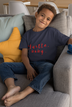Load image into Gallery viewer, Hustle Baby Half Sleeves T-Shirt for Boy-KidsFashionVilla
