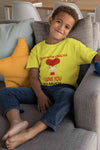 Custom Name I love My Chacha So Much Half Sleeves T-Shirt for Boy-KidsFashionVilla