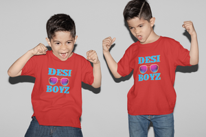 Desi Boyz Matching Brother-Brother Kids Half Sleeves T-Shirts -KidsFashionVilla