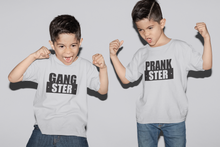 Load image into Gallery viewer, Gangster Prankster Matching Brother-Brother Kids Half Sleeves T-Shirts -KidsFashionVilla
