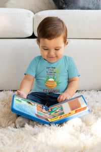 Custom Name Time For Pongal Makar Sankranti Half Sleeves T-Shirt for Boy-KidsFashionVilla