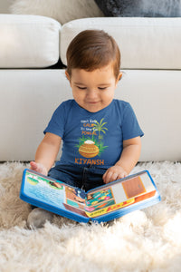Custom Name Time For Pongal Makar Sankranti Half Sleeves T-Shirt for Boy-KidsFashionVilla