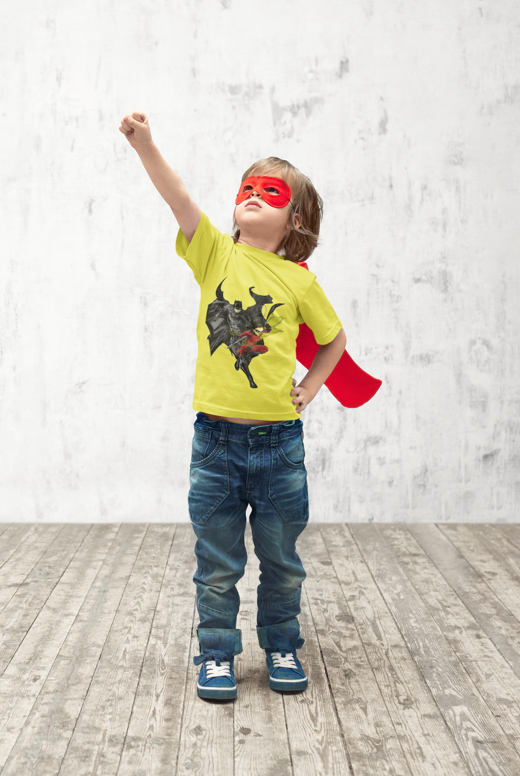 Superhero Half Sleeves T-Shirt for Boy-KidsFashionVilla