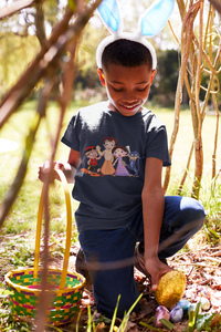Cute Cartoon Half Sleeves T-Shirt for Boy-KidsFashionVilla