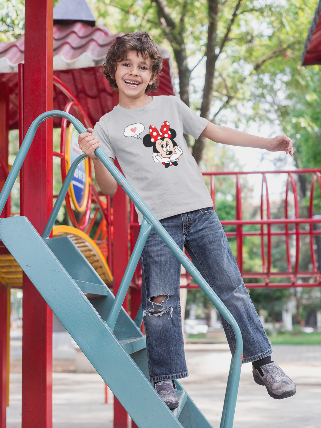 Cute Cartoon Half Sleeves T-Shirt for Boy-KidsFashionVilla