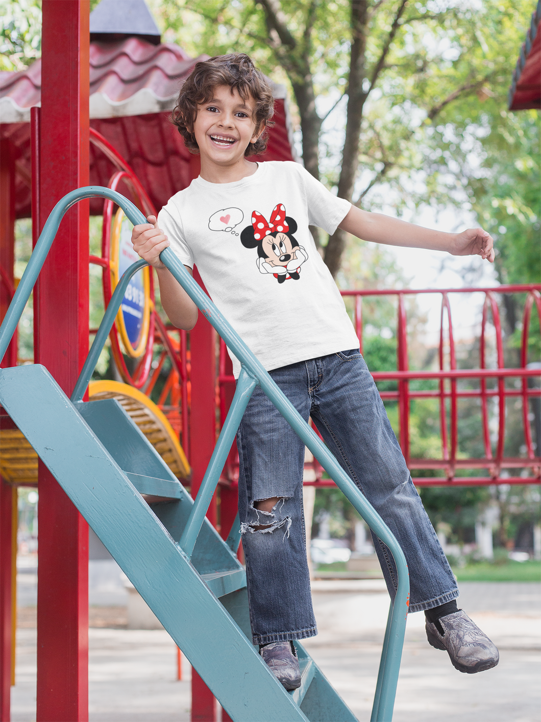 Cute Cartoon Half Sleeves T-Shirt for Boy-KidsFashionVilla