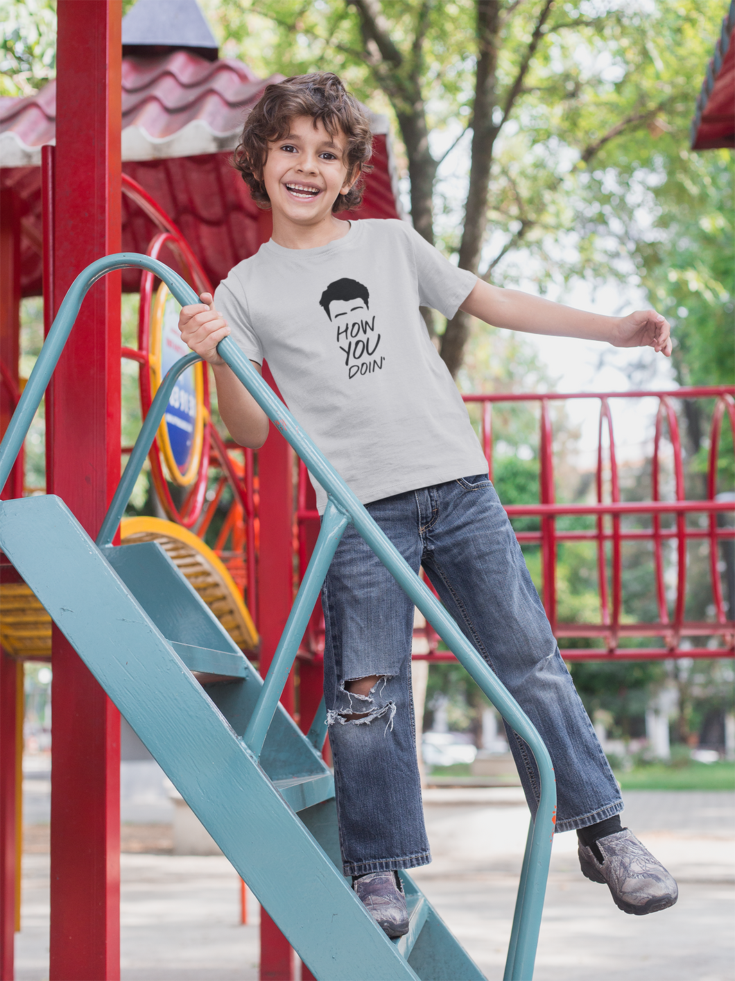 How You Doin Web Series Half Sleeves T-Shirt for Boy-KidsFashionVilla