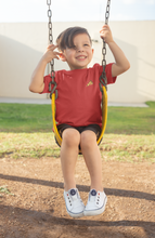Load image into Gallery viewer, Pizza Minimals Half Sleeves T-Shirt for Boy-KidsFashionVilla
