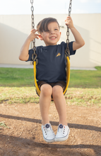 Load image into Gallery viewer, Pizza Minimals Half Sleeves T-Shirt for Boy-KidsFashionVilla
