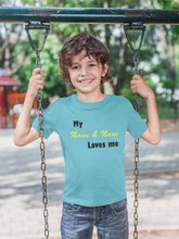 Load image into Gallery viewer, Nanu And Nani Loves Me Half Sleeves T-Shirt for Boy-KidsFashionVilla
