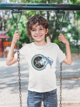 Load image into Gallery viewer, Taurus Zodiac Sign Half Sleeves T-Shirt for Boy-KidsFashionVilla
