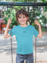 Load image into Gallery viewer, Be Cool Be Kind Minimals Half Sleeves T-Shirt for Boy-KidsFashionVilla
