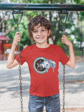 Load image into Gallery viewer, Taurus Zodiac Sign Half Sleeves T-Shirt for Boy-KidsFashionVilla
