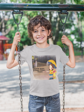 Load image into Gallery viewer, Barish Aayi Cham Cham Poem Half Sleeves T-Shirt for Boy-KidsFashionVilla
