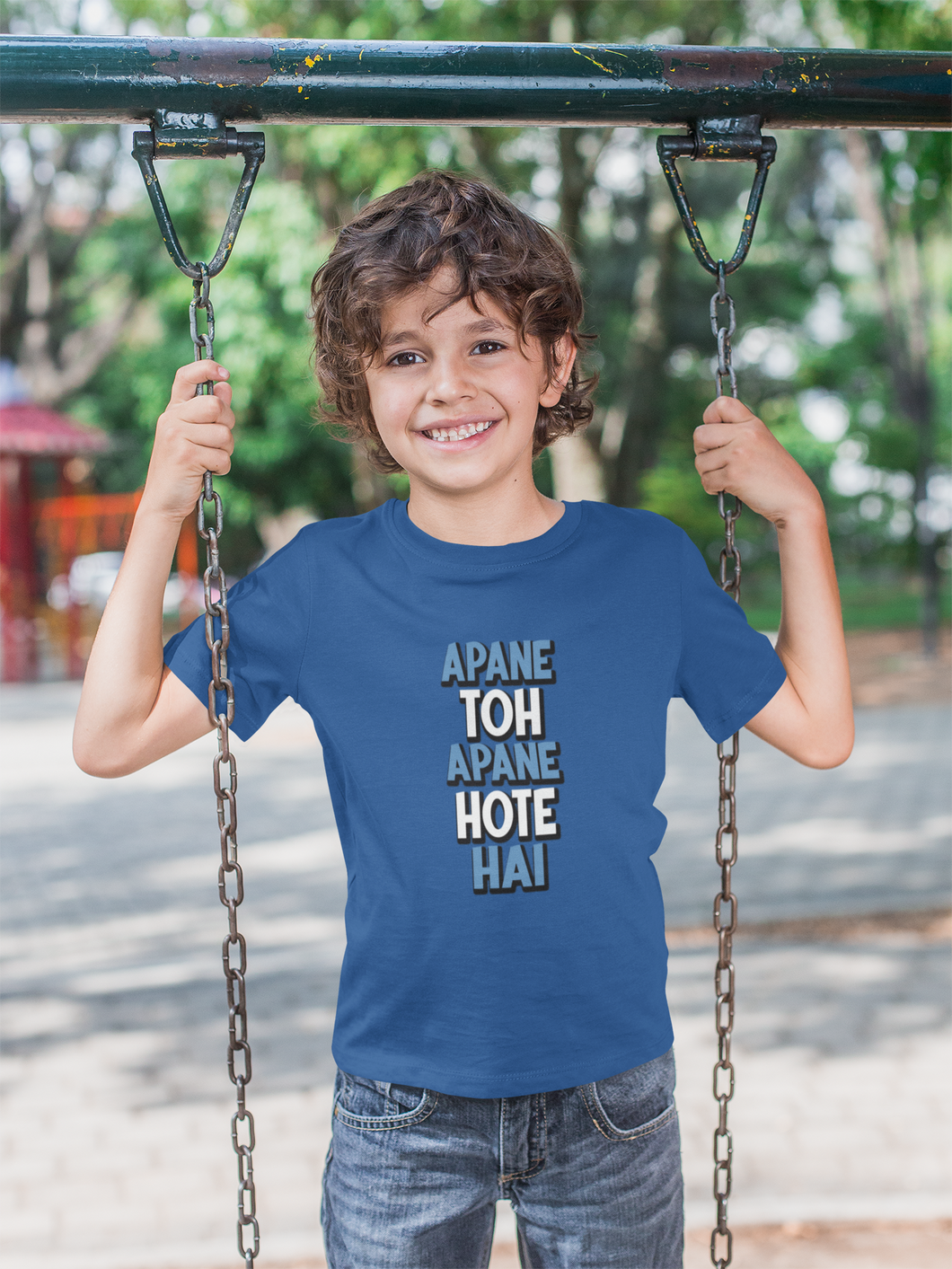 Apne Toh Apne Hote Hain Half Sleeves T-Shirt for Boy-KidsFashionVilla
