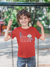 Load image into Gallery viewer, I Hear Thunder Poem Half Sleeves T-Shirt for Boy-KidsFashionVilla
