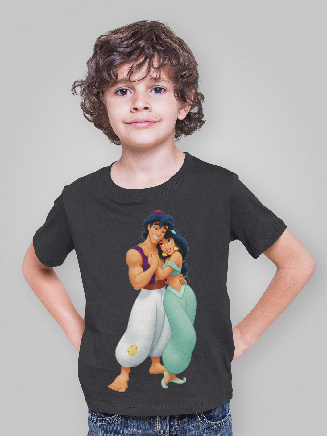 Cute Cartoon Half Sleeves T-Shirt for Boy-KidsFashionVilla