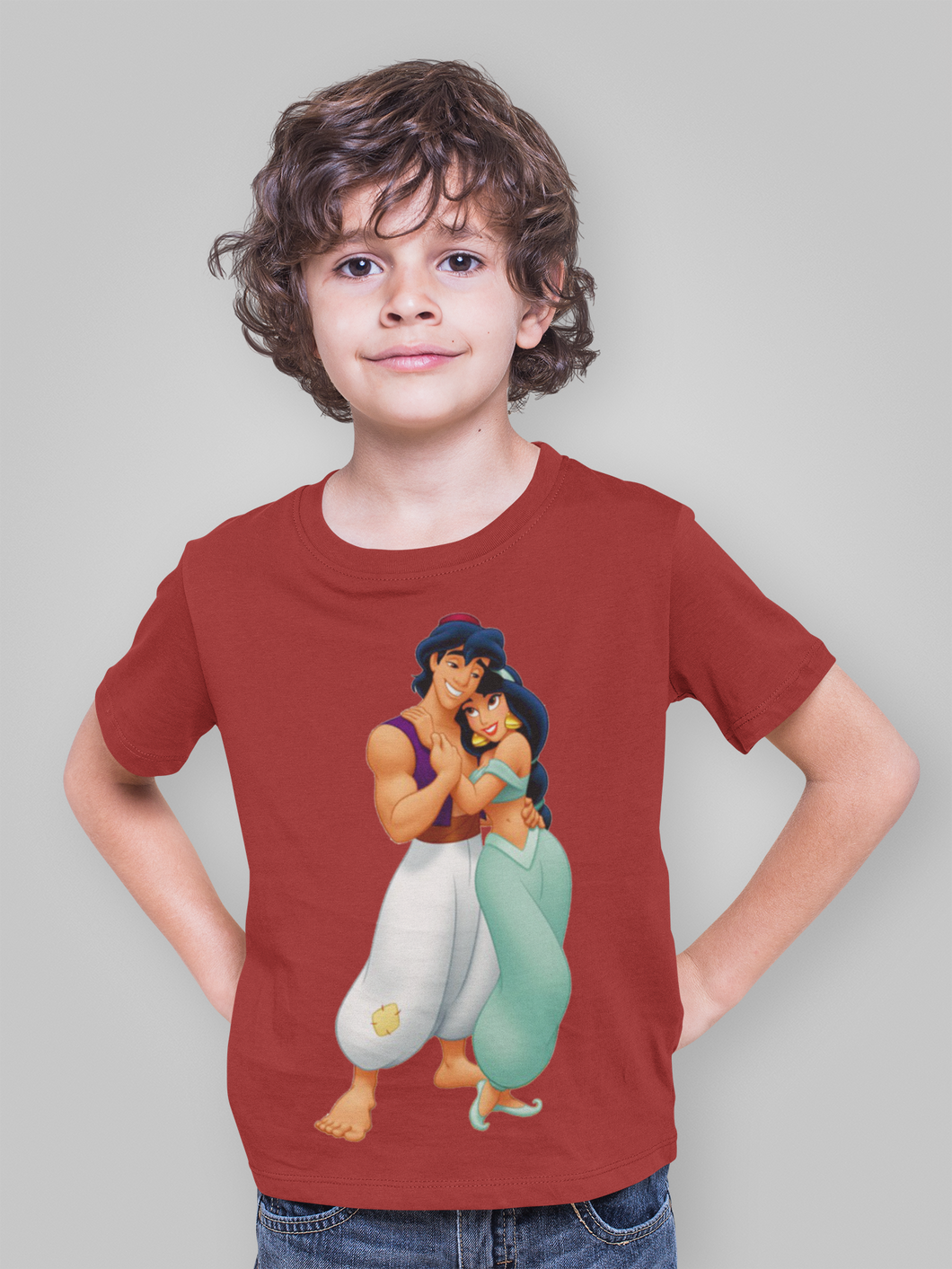 Cute Cartoon Half Sleeves T-Shirt for Boy-KidsFashionVilla