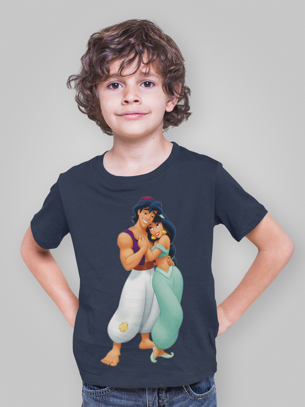 Cute Cartoon Half Sleeves T-Shirt for Boy-KidsFashionVilla