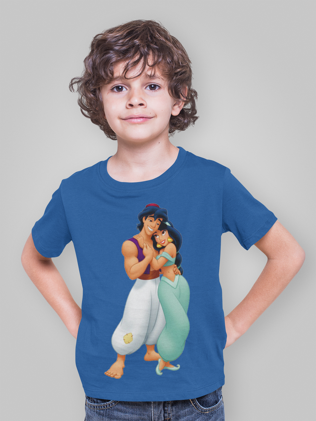 Cute Cartoon Half Sleeves T-Shirt for Boy-KidsFashionVilla